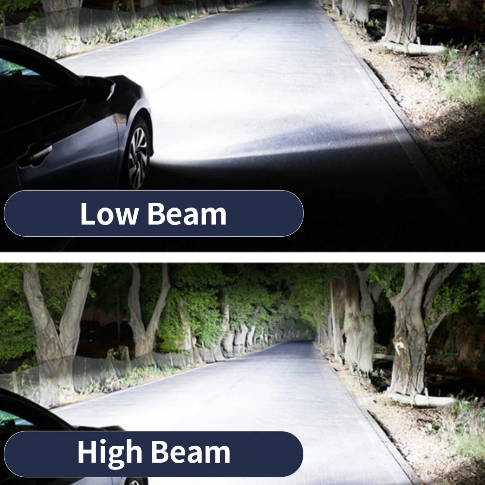22000LM LED Headlight & Fog Light Kit – Ultra-Bright Car Bulbs, H4 H7 H11 & More