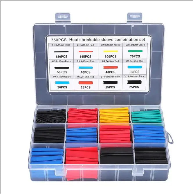 Universal Heat Shrink Tubing & Wire Insulation Kit