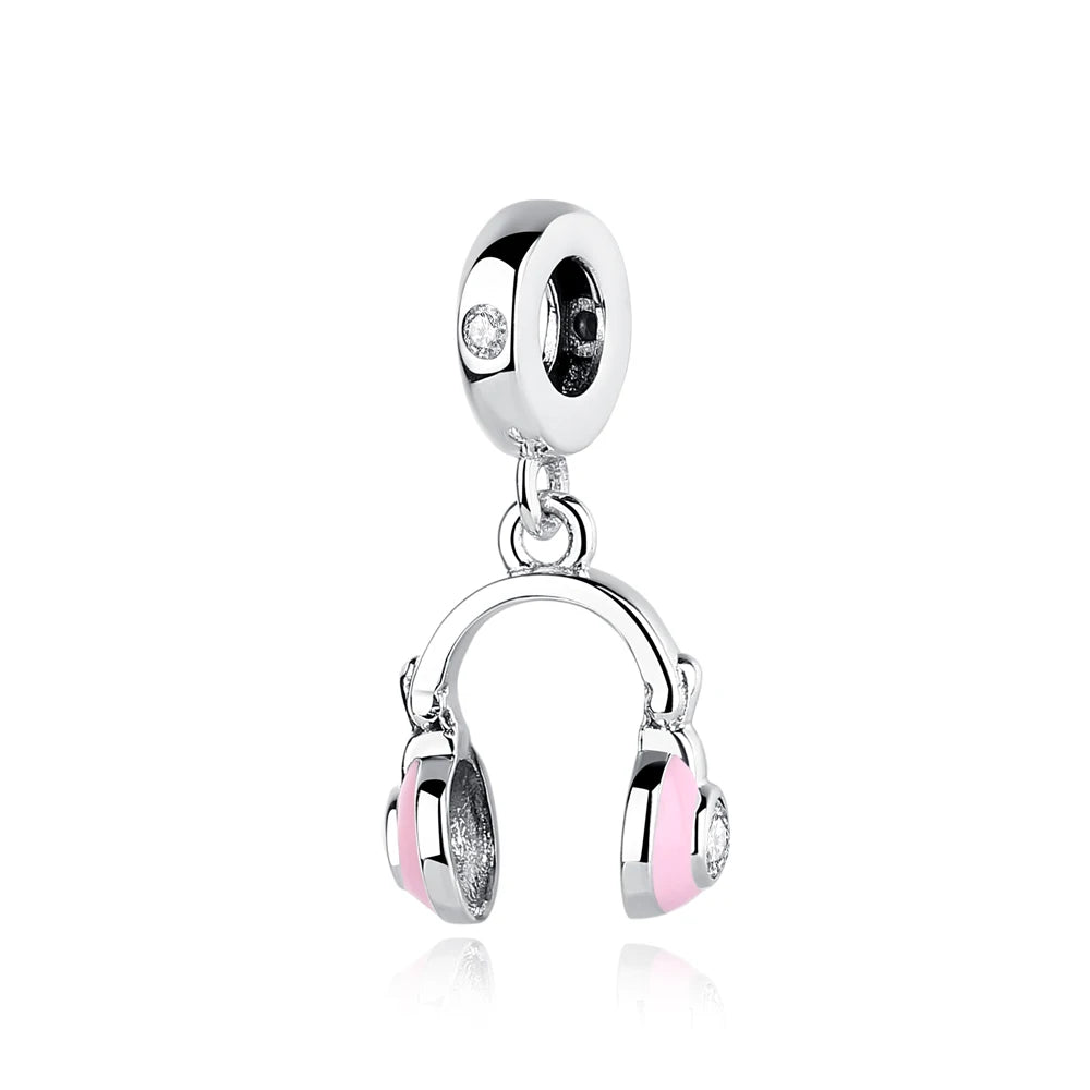 Original 925 Sterling Silver Charms Love Travel London Bus Suitcase Paris Beads Fit Brand Bracelets Necklaces Women DIY Jewelry