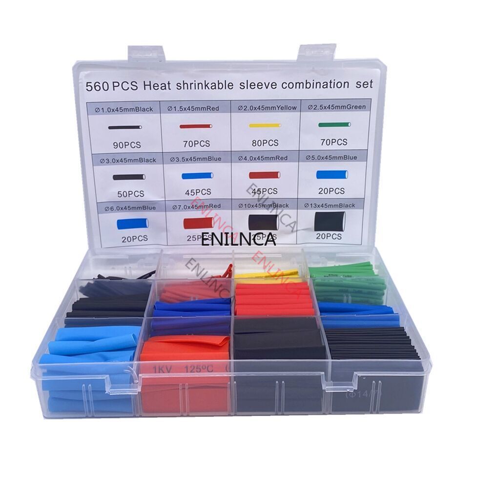 Universal Heat Shrink Tubing & Wire Insulation Kit
