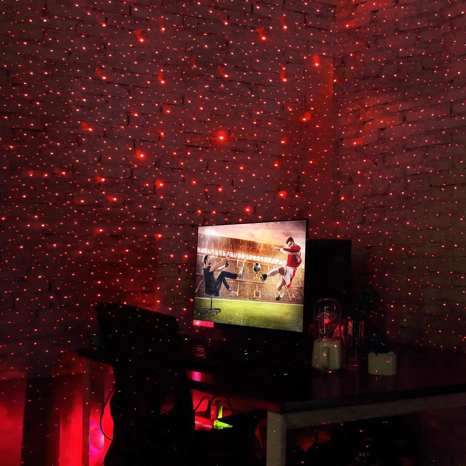USB Mini LED Car Roof Starry Night Light Projector