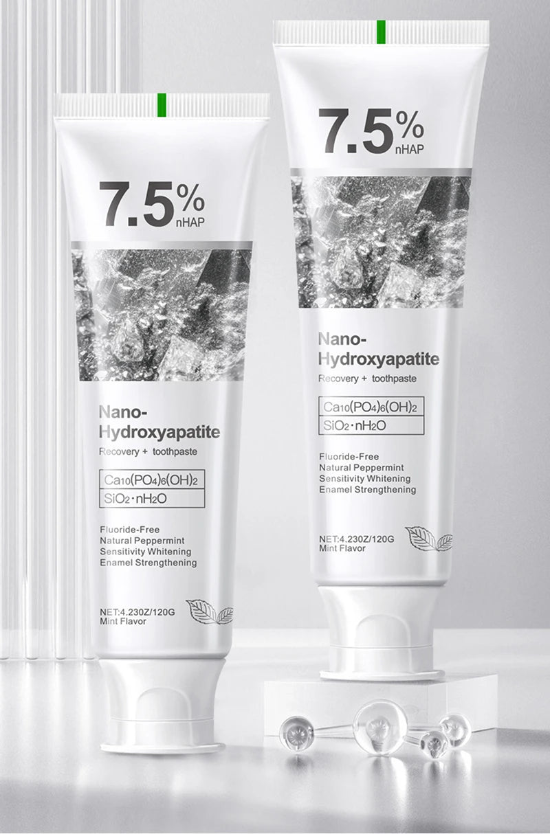 1/3pcs 7.5% Hydroxyphosphate Gray Stone Toothpaste For Oral Cleaning Fresh Breath Removal Of Tooth Stains Long-Lasting Fragrance