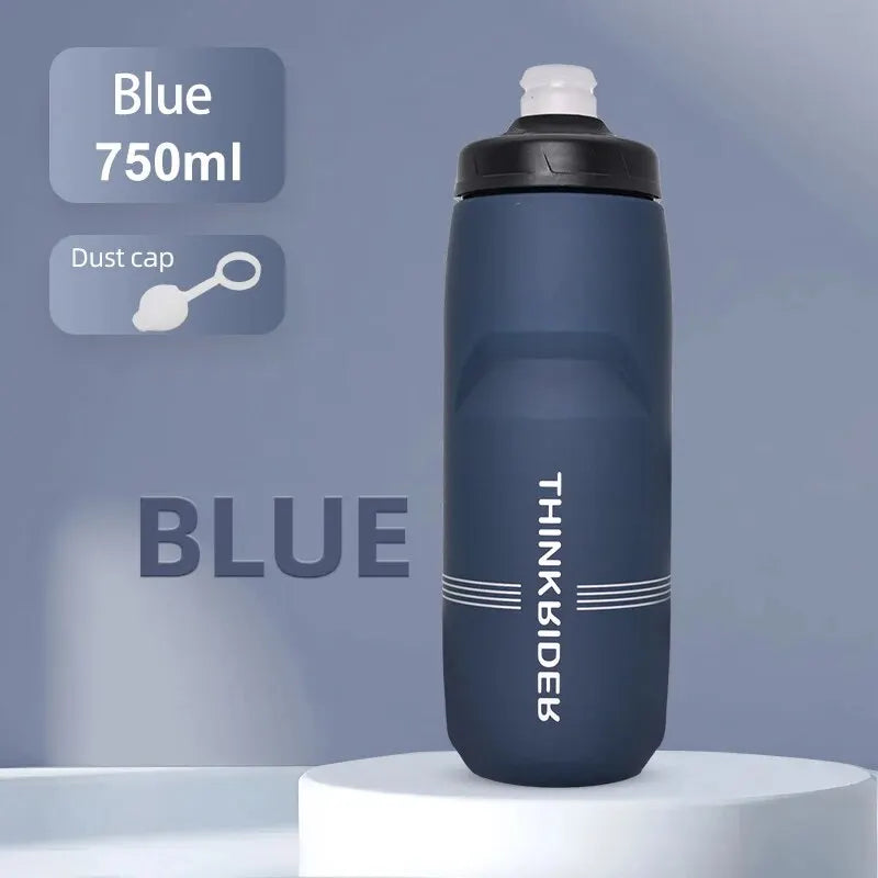 620ml/750ml Bicycle Bottle MTB Road Bike Water Bottle Outdoor Sports Plastic Portable Large Capacity Drink Cycling