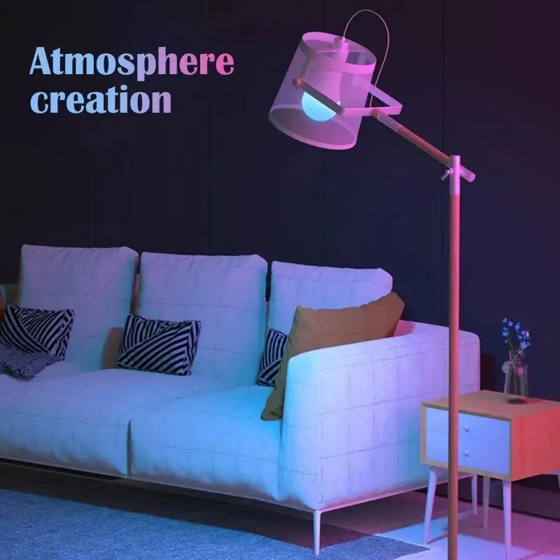 Dimmable RGB E27 LED Multicolor Bulb with Remote