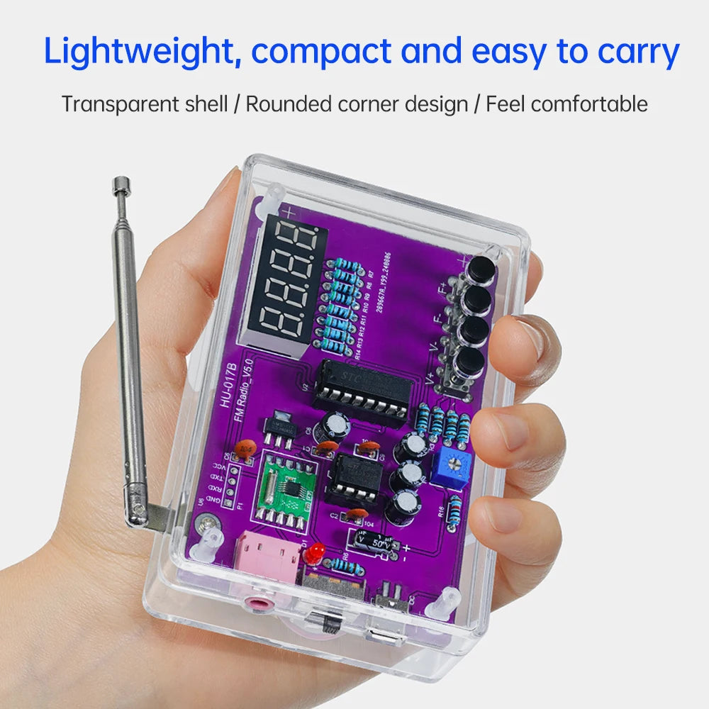 DIY FM Radio Electronic Soldering Kit (87-108MHz)