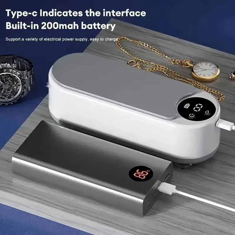 High-Frequency Multi-Purpose Ultrasonic Glasses Cleaner