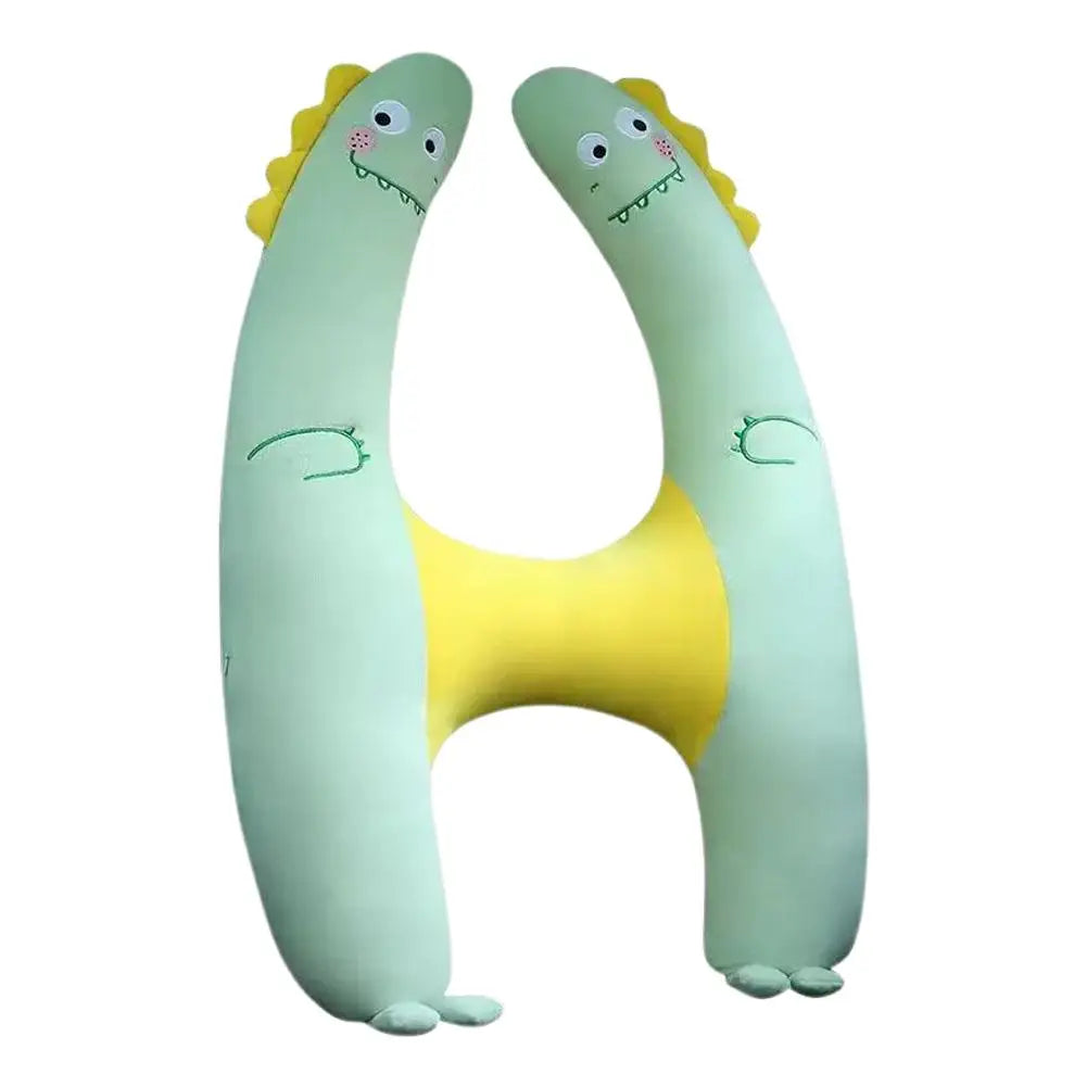 Car Child Neck Protection Pillow Child Car Sleeping Head Support Head Pillow PP Cotton Comfortable Body H Shape Travel Neck Rest