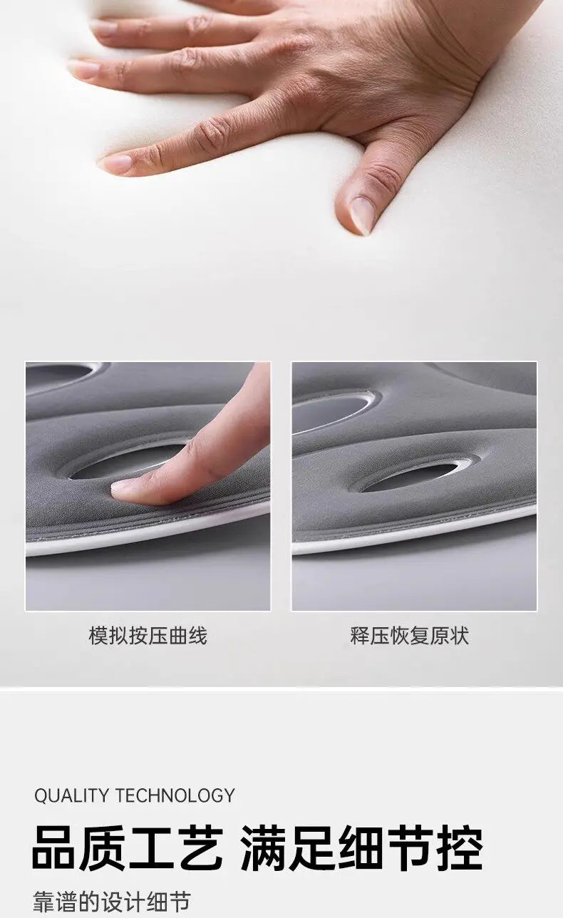 Positive waist cushion, sedentary artifact, anthropological waist support cushion, seat waist support, office cushion massage