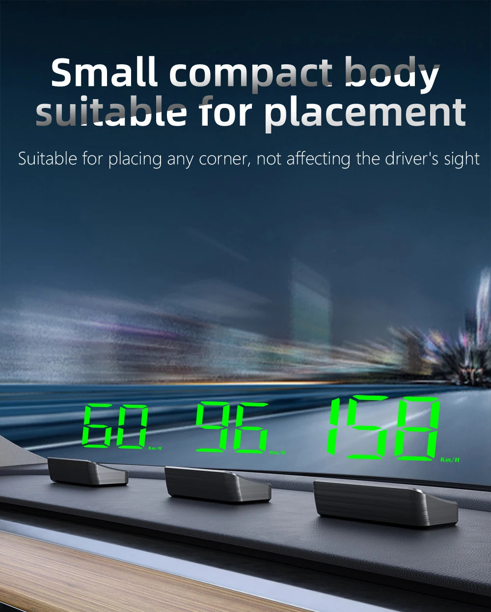 M2 Universal Digital GPS Car Head-Up Display & Speedometer