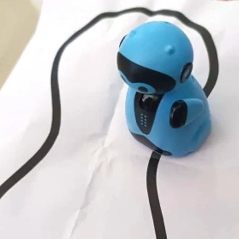 Draw Lines Follow Robot Toy Creative Inductive Electric Car Follow Any Line You Draw Robot Penguin Toy Educational Toy Kid Gifts