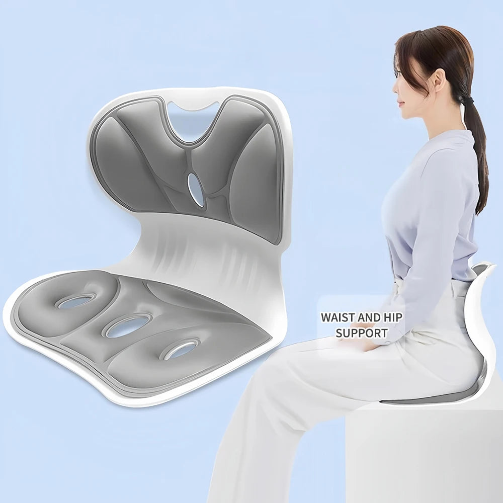 1PC Back Support Cushion, Office Cushion, Back Support Chair, Student And Children's Correction Cushion, Ergonomic Chair