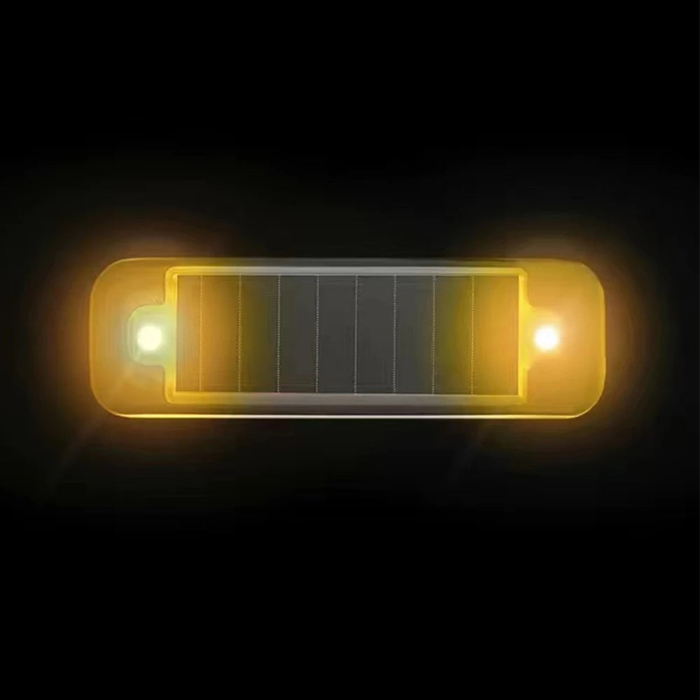 Solar-Powered Wireless Simulated Car Alarm Warning Light