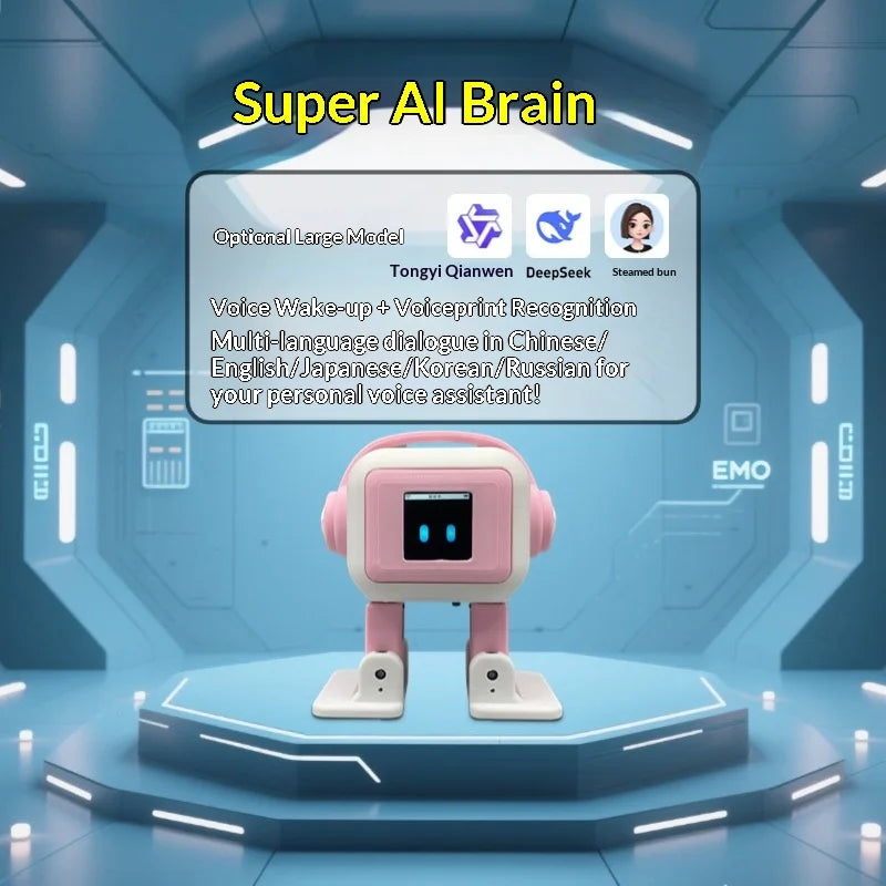 EMO AI Desktop Companion Robot (ChatGPT Powered)