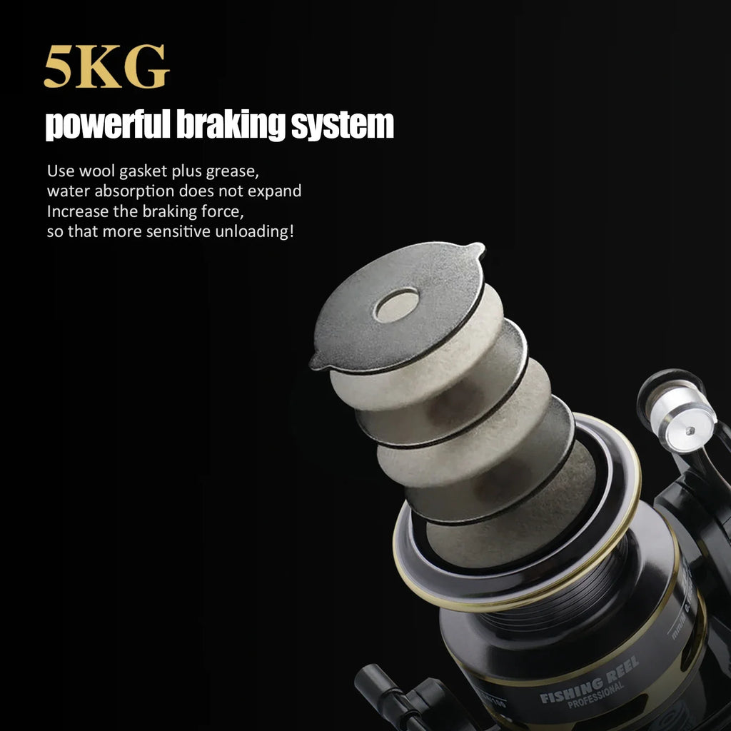 135g/4.76oz Ultralight Spinning Reel 500/800 Small Size 5.2:1 Gear Ratio Compact Ice Fishing Reel for Winter Fishing