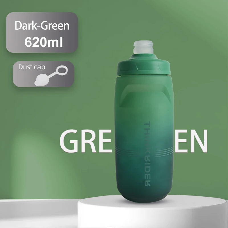 620ml/750ml Bicycle Bottle MTB Road Bike Water Bottle Outdoor Sports Plastic Portable Large Capacity Drink Cycling