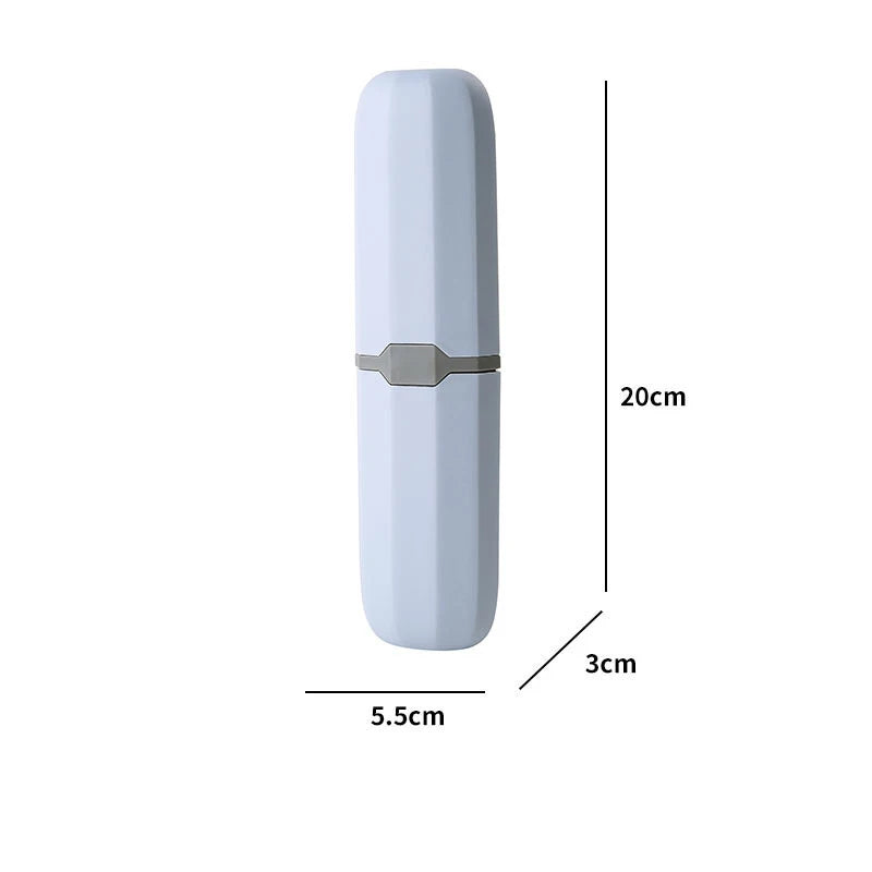 Portable Travel Toothbrush & Toothpaste Storage Case