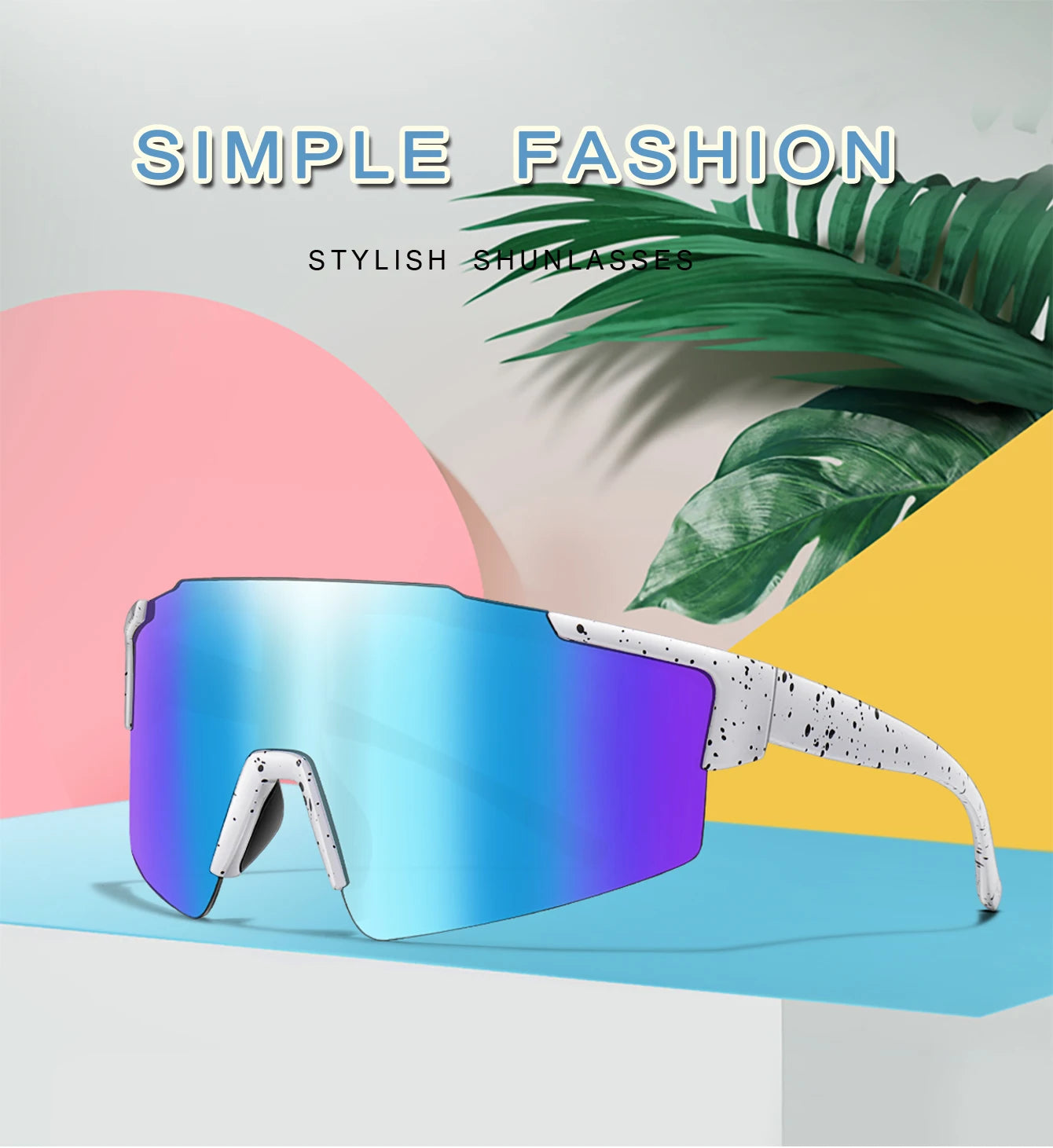 3 Pairs Fishing Sunglasses Sports Men Women Bike Glasses Cycling Mtb Bicycle Eyewear Large Windproof Goggles UV400