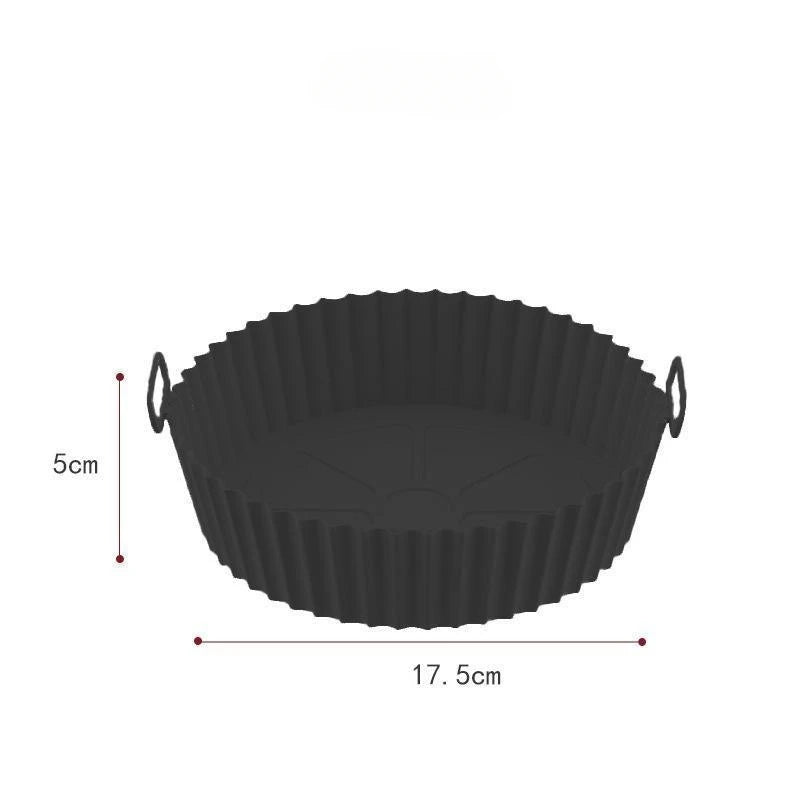 Reusable Food-Safe Silicone Air Fryer Liners
