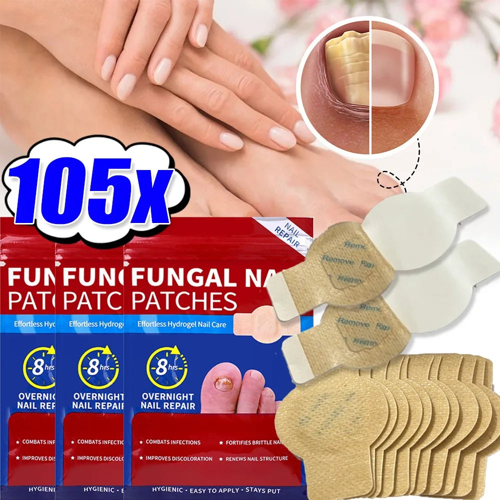 Waterproof Nail Fungus Patch Ingrown Toenail Correction Sticker Damaged Gray Nail Repair Care Feet Tools
