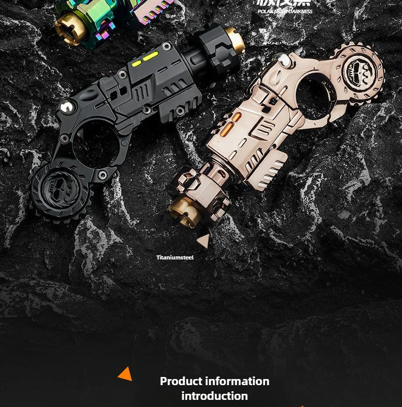 Shell-Ejecting Alloy Toy Pistol & Fidget Spinner Desk Gadget | Free Shipping | Trend Pixel Store