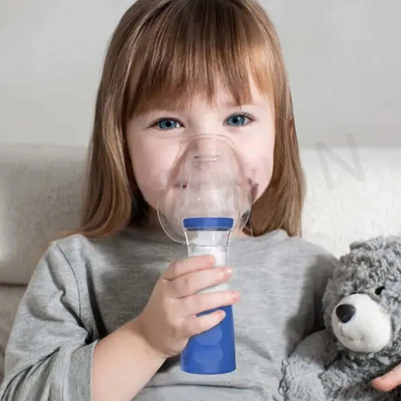 Portable Silent Mesh Nebulizer & Handheld Inhaler