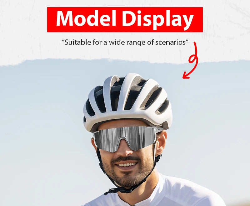Outdoor Cycling Sunglasses Men Road Driving Bike Glasses  Sports Mountain Climbing Women Bicycle Cycling UV400 Goggles