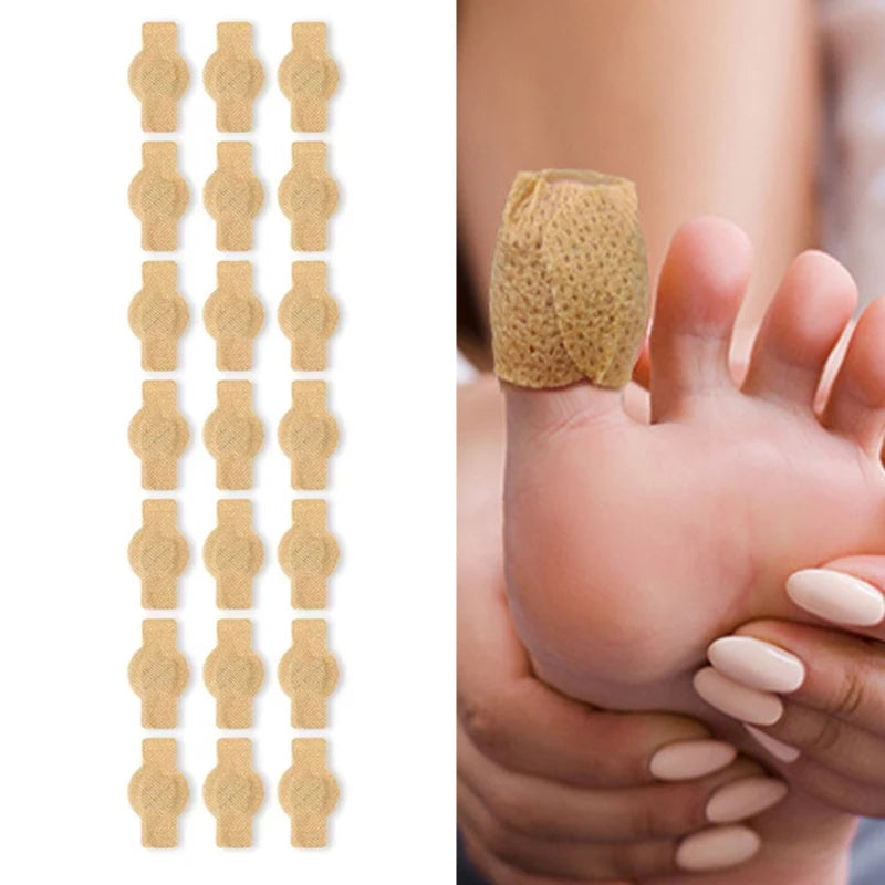 Nail Fungus Patch Waterproof Nail Repair Patch Ingrown Correction Sticker Damaged Nail Gray Care Patch Feet Care Tools