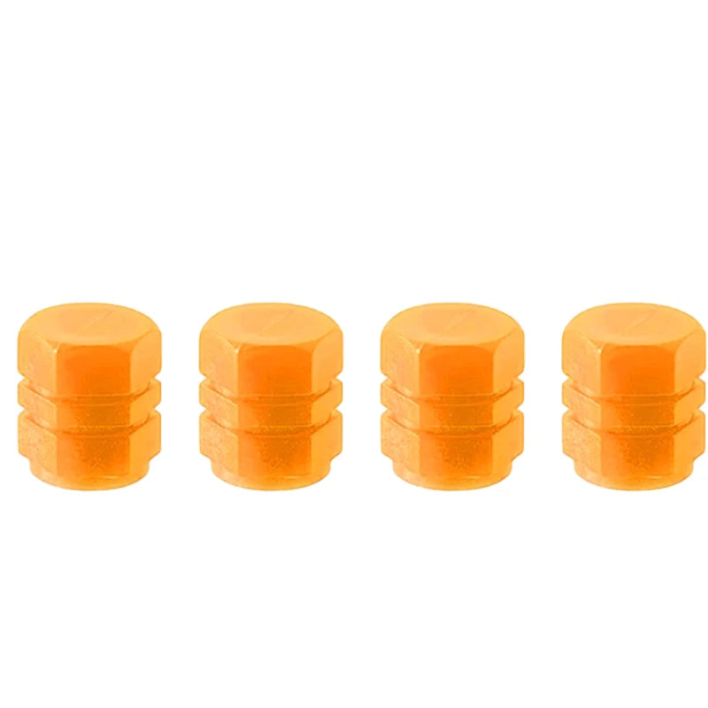 Fluorescent Night-Glowing Car & Bike Tire Valve Caps