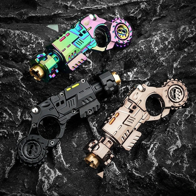 Shell-Ejecting Alloy Toy Pistol & Fidget Spinner Desk Gadget | Free Shipping | Trend Pixel Store