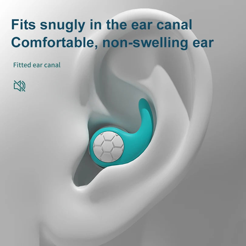 Noise-Reduction Soft Silicone Sleeping Earplugs