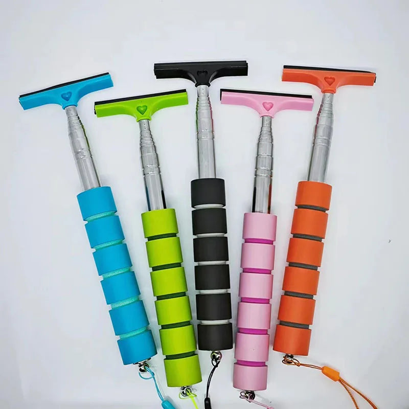 Telescopic Car Rearview Mirror Wiper & Squeegee
