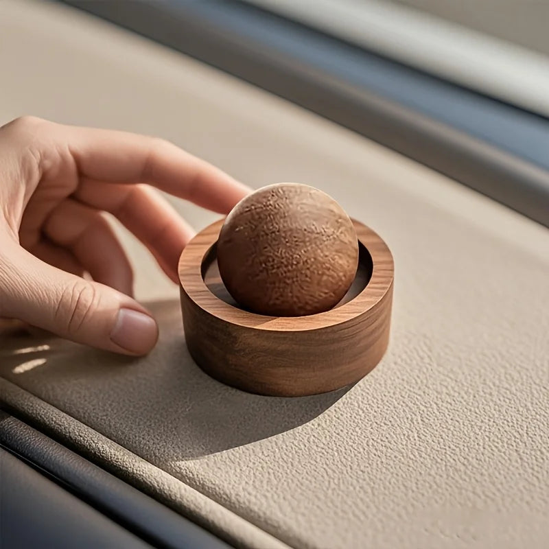 Mini Wooden Essential Oil Diffuser for Car & Home