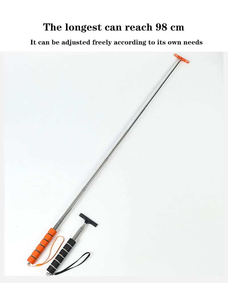 Telescopic Car Rearview Mirror Wiper & Squeegee