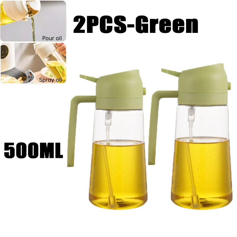 Refillable Cooking Oil Sprayer & Dispenser Bottle