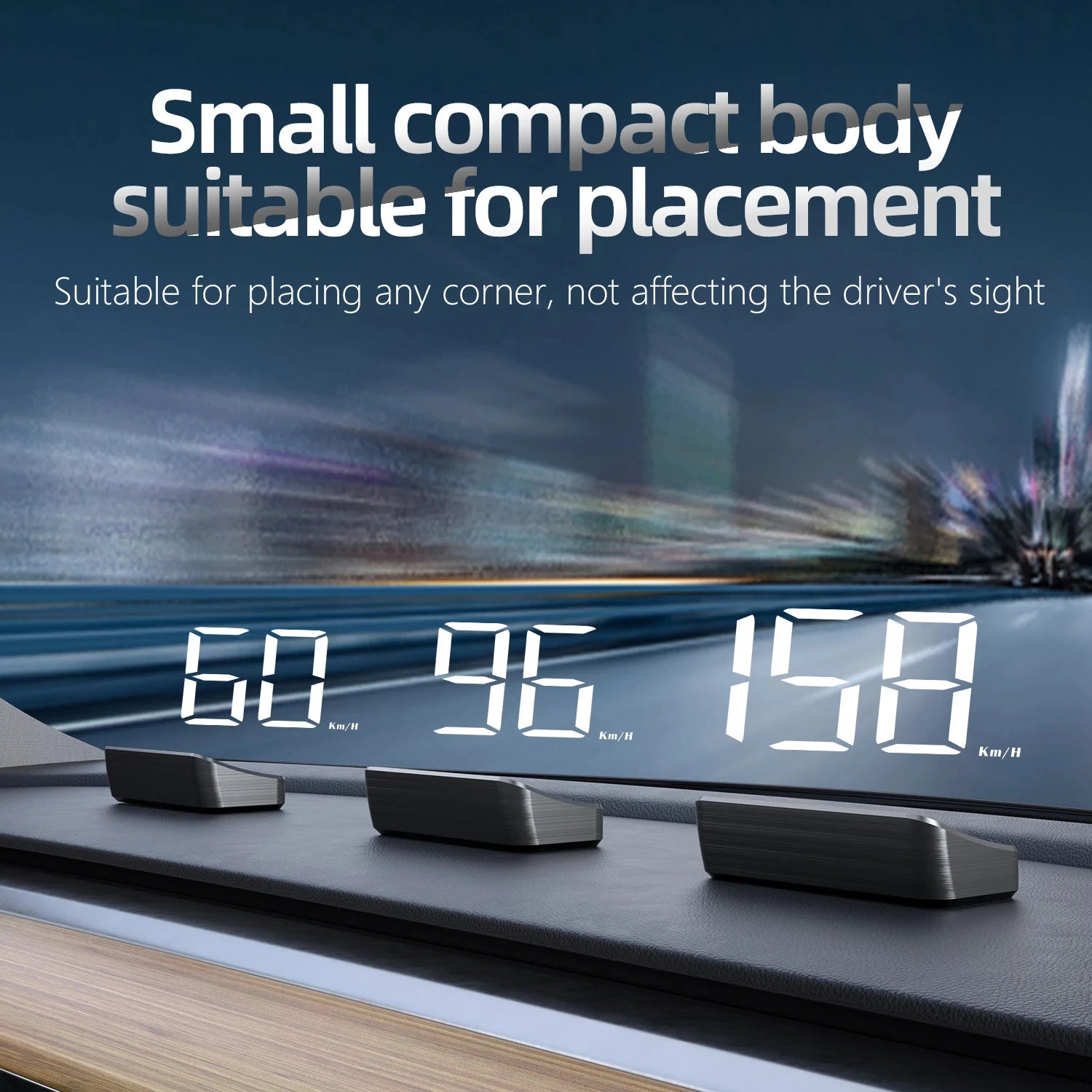 M2 Universal Digital GPS Car Head-Up Display & Speedometer