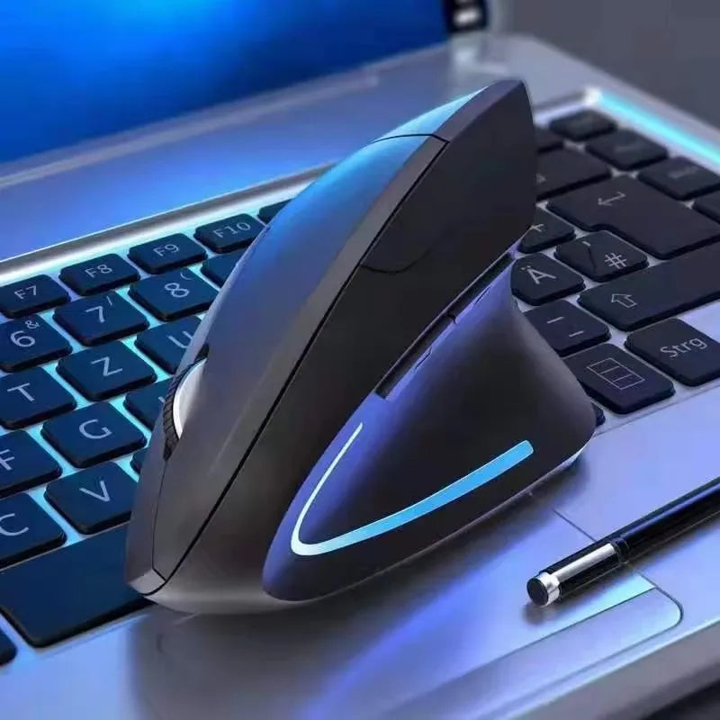 Vertical Mouse Ergonomic 2.4GHz Wireless Optical Mice 3 Adjustable DPI 800/1200/1600 6 Buttons for Laptop PC Computer