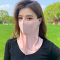 UPF50+ New Sun Protection Face Mask Breathable Moisturizing Sunscreen Mask Spring Summer Fashion Protection UV Protection Women