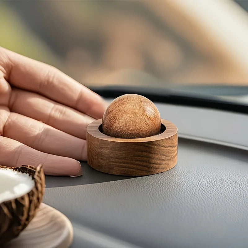 Mini Wooden Essential Oil Diffuser for Car & Home