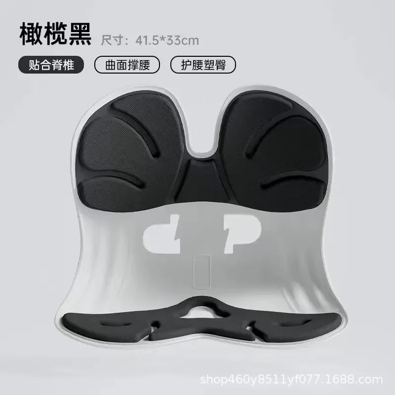 Positive waist cushion, sedentary artifact, anthropological waist support cushion, seat waist support, office cushion massage