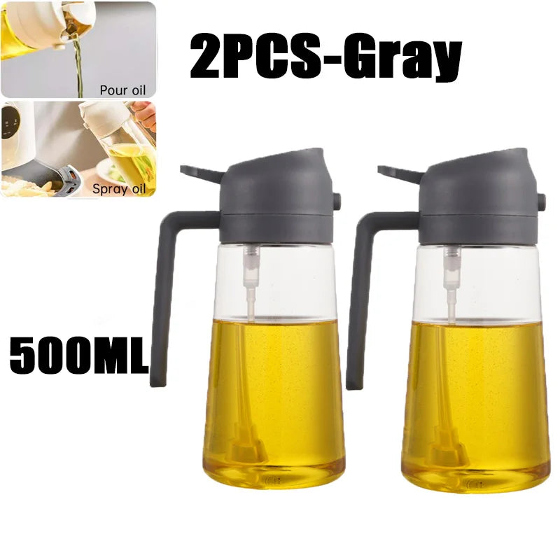 Refillable Cooking Oil Sprayer & Dispenser Bottle