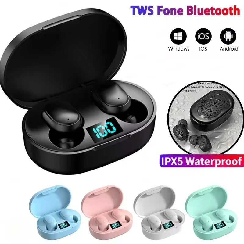 E6S TWS Wireless Bluetooth Earbuds with Smart Microphone