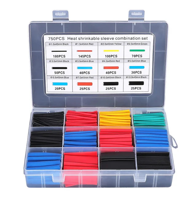 Universal Heat Shrink Tubing & Wire Insulation Kit