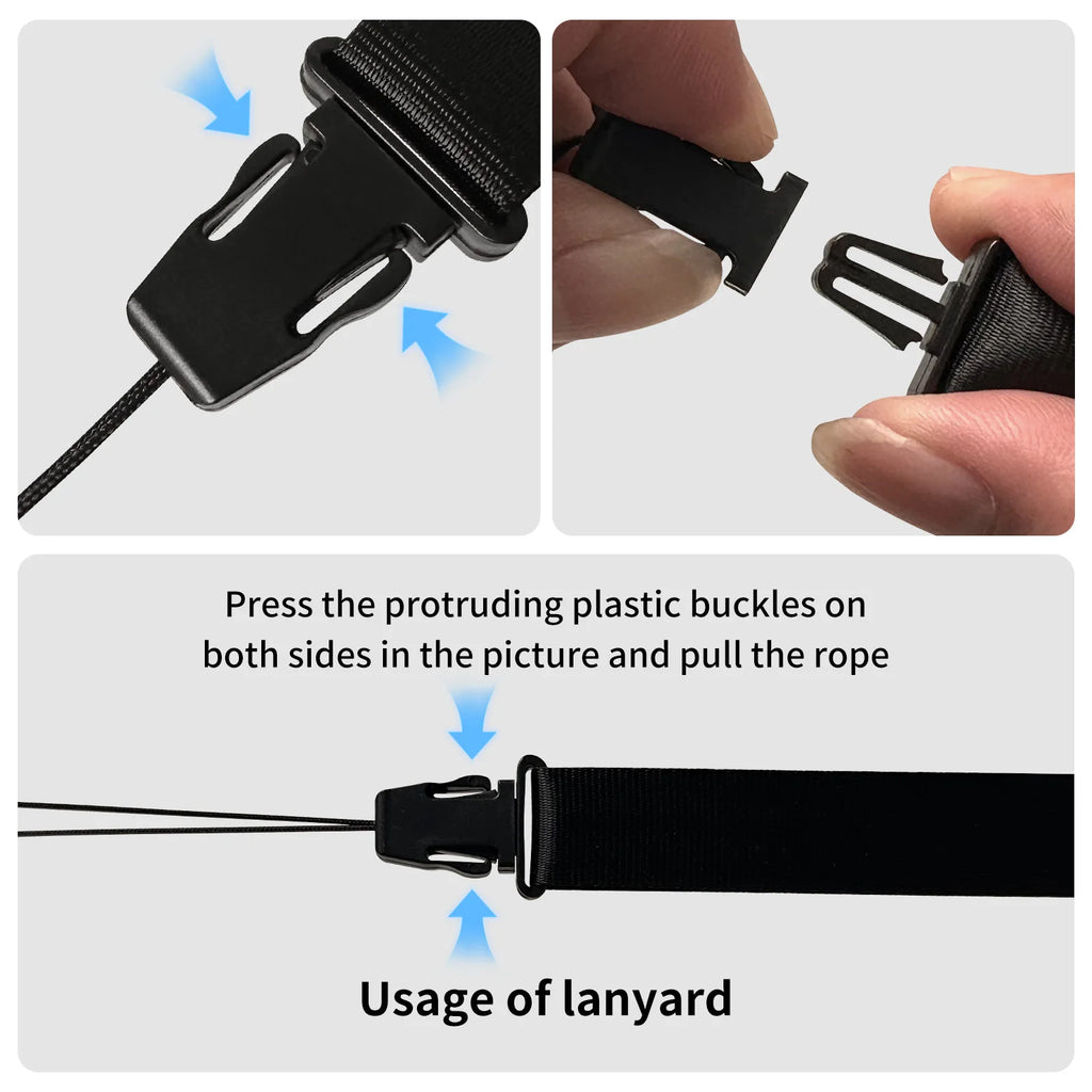 20000mAh Outdoor Portable Waist Fan Hanging Neck Fan 5 Speed Strong Wind for Sports Courier Outdoor Working