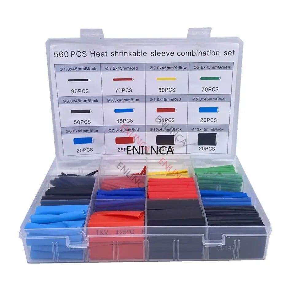 Universal Heat Shrink Tubing & Wire Insulation Kit