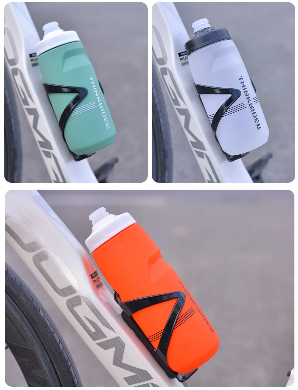 620ml/750ml Bicycle Bottle MTB Road Bike Water Bottle Outdoor Sports Plastic Portable Large Capacity Drink Cycling