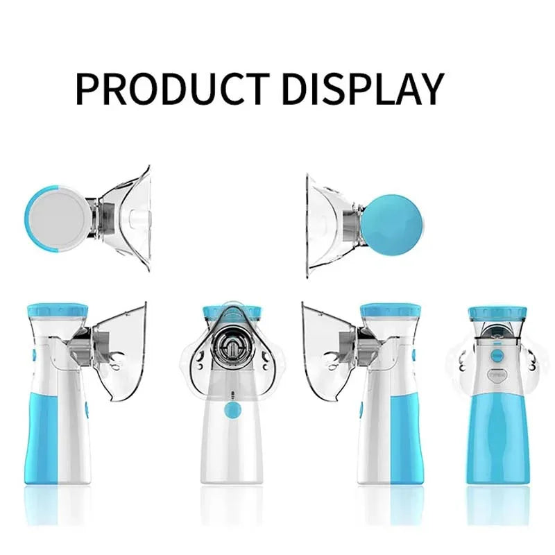 Portable Silent Mesh Nebulizer & Handheld Inhaler