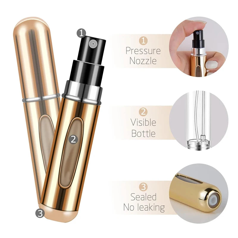 Portable Mini Refillable Perfume Atomizer