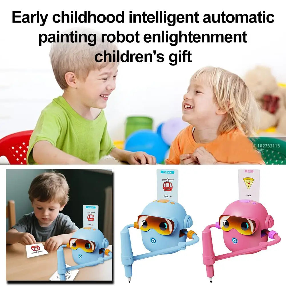 Educational Drawing Robot For Kids Intelligent Automatic Painting Drawing Magic Teaching Aid Machine Children'S Gifts