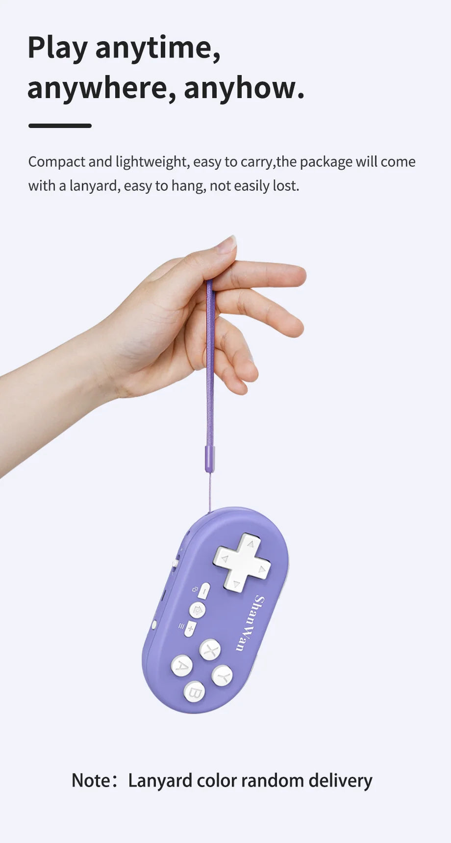 Mini game controller handheld game console portable pocket controller