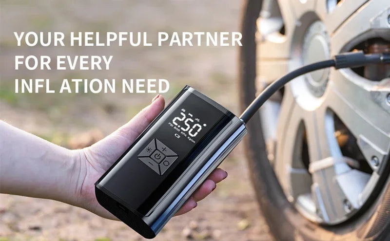 150PSI Portable Wireless Electric Tire Inflator & Pump